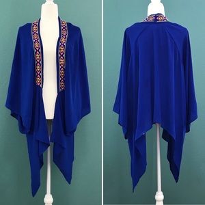 GB Gianni Bini | Neon Embroidered Kimono